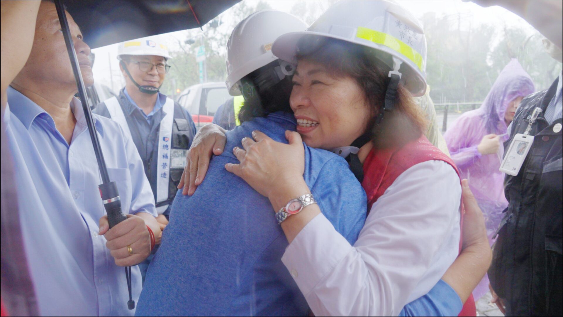 風雨無情人有情　黃敏惠感謝張麗善力挺嘉市災後重建
