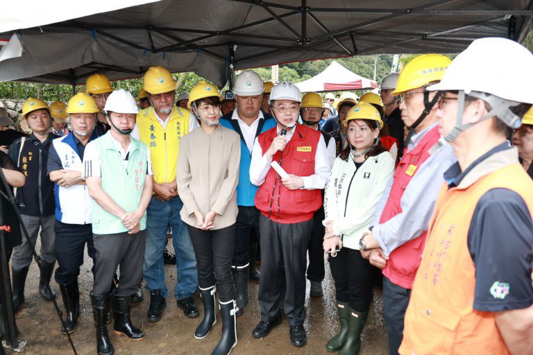 卓揆南投勘災 許淑華爭取治山防洪、放寬農損救助 卓揆南投勘災 許淑華爭取治山防洪、放寬農損救助