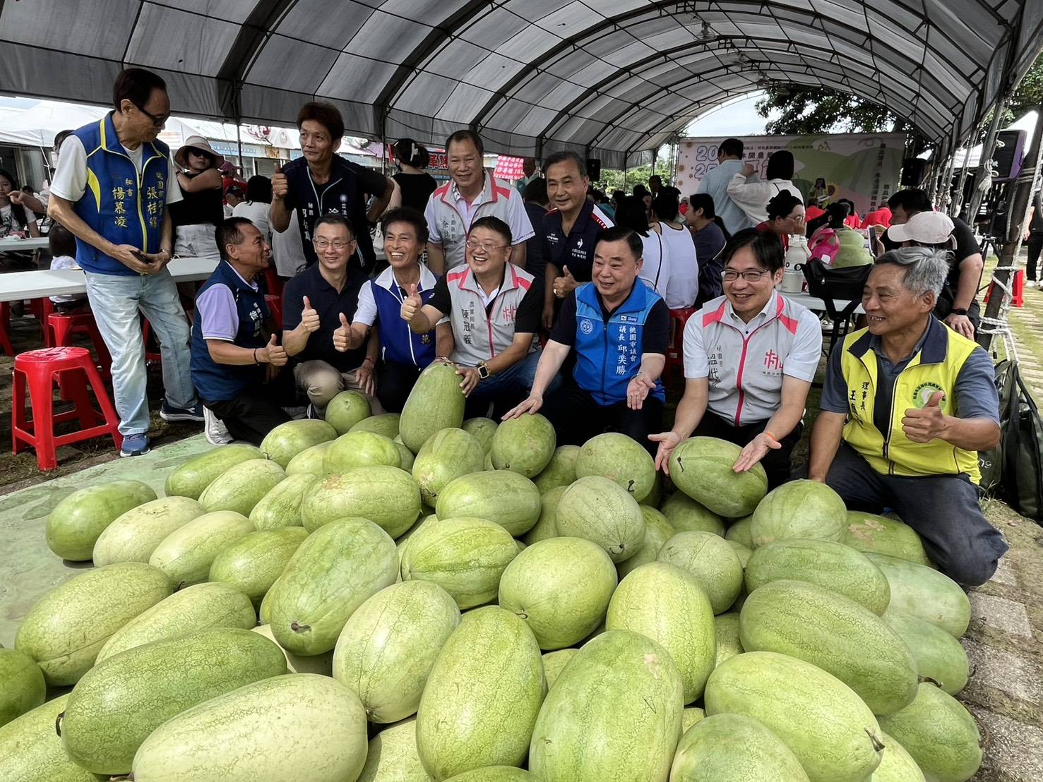 大園溪海休閒農業區西瓜節登場 遊客品嘗「西瓜綿」料理體會惜福文化