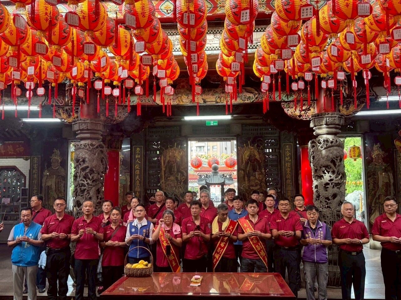 桃消復旦分隊結合火德星君遶境宣導 防災觀念深入社區