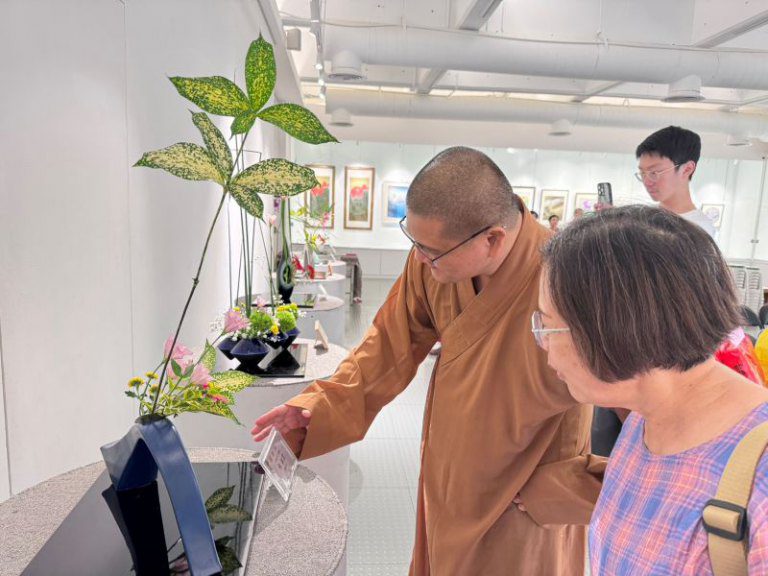 郭振坤師生展　橫跨工筆、水墨與寫意類型　