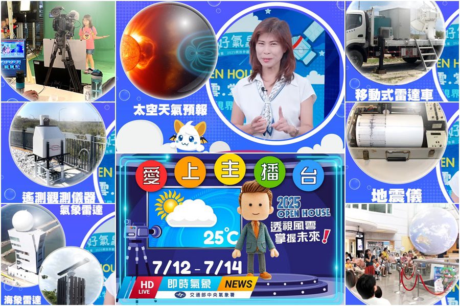 影音/親子暑假的優選 走進氣象署透視風雲掌握未來