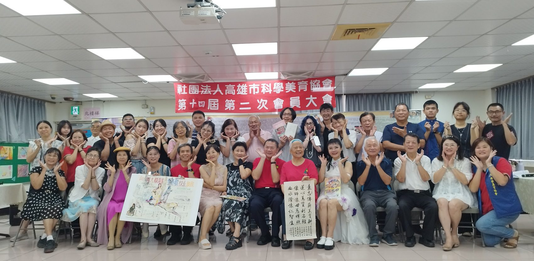 藝術跨越二十年 高雄科學美育協會攜手慈暉園照亮心靈 藝術跨越二十年 高雄科學美育協會攜手慈暉園照亮心靈