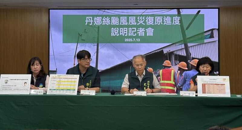 丹娜絲重創台南逾兩萬棵路樹倒塌、業者捐氫能機組助復電 慈濟善心人士投入災區復原 丹娜絲重創台南逾兩萬棵路樹倒塌、業者捐氫能機組助復電 慈濟善心人士投入災區復原