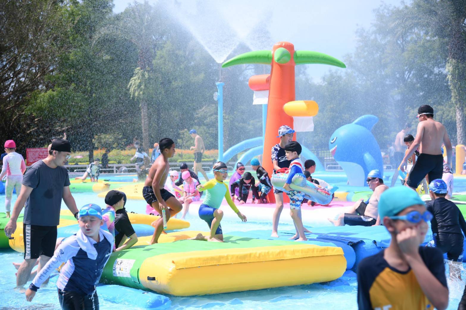 花蓮知卡宣親水公園X清涼戲水X療癒手作 大小朋友嗨翻天