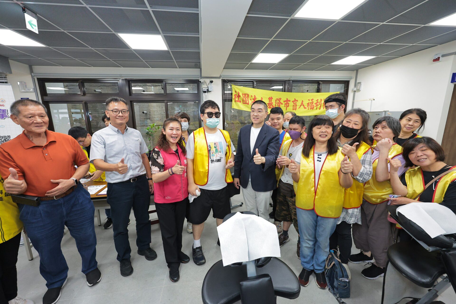 免費按摩體驗吸引民眾　基隆市府助視障按摩師開拓就業新契機