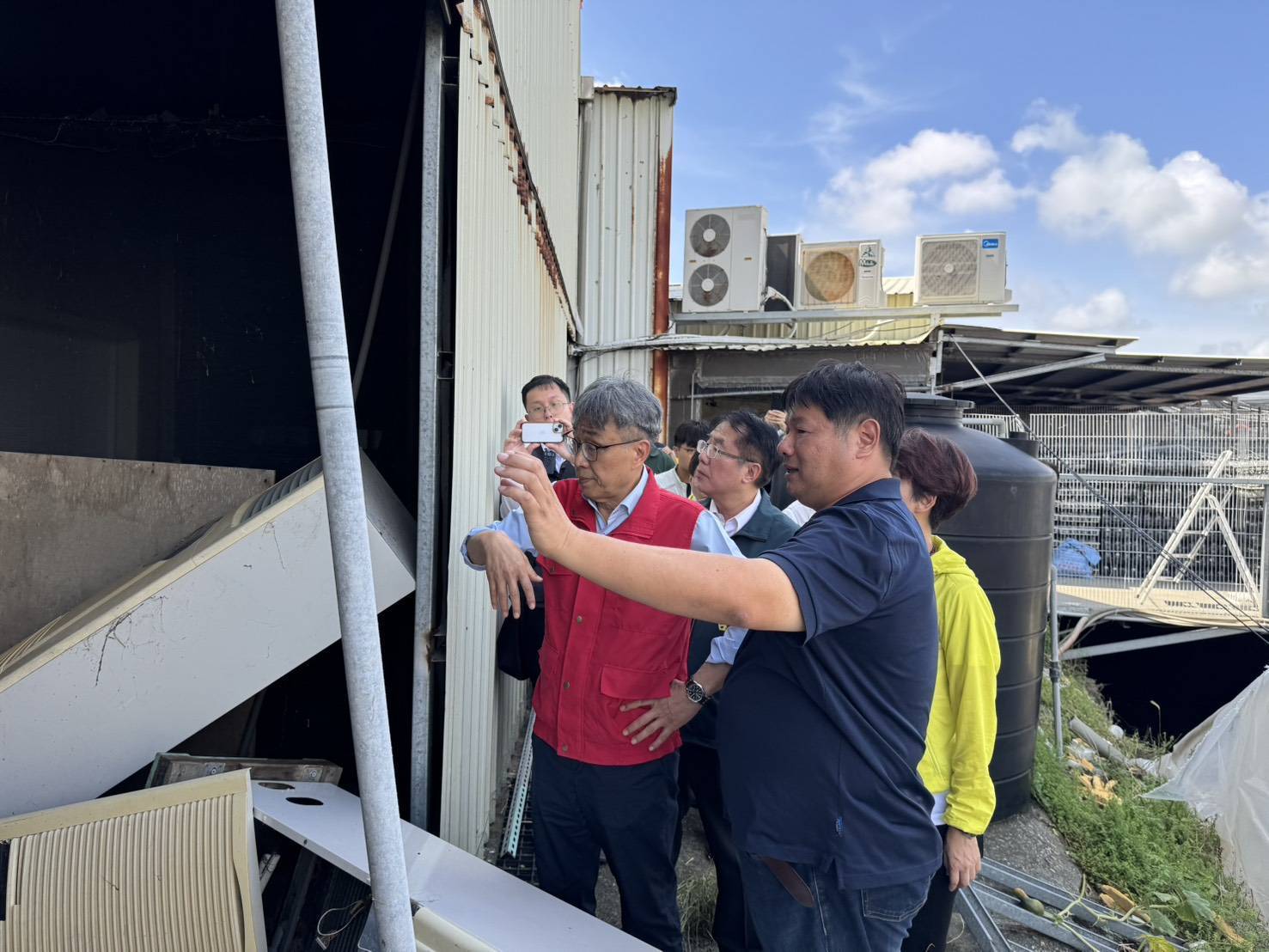 臺南蘭花重創 農業部承諾提高貸款助蘭農復耕 臺南蘭花重創 農業部承諾提高貸款助蘭農復耕