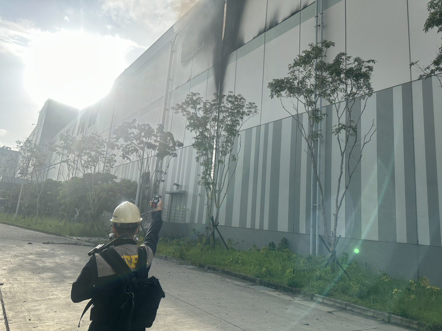 三元能源科技大火 高市環保局從重裁罰 最新監測並無檢出氫氟酸 三元能源科技大火 高市環保局從重裁罰 最新監測並無檢出氫氟酸