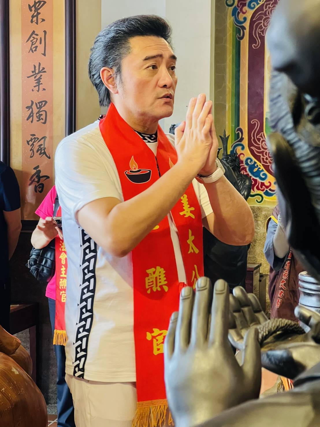 湄洲媽祖託夢必須親臨客家大院　李㼈發願助建姜太公道場