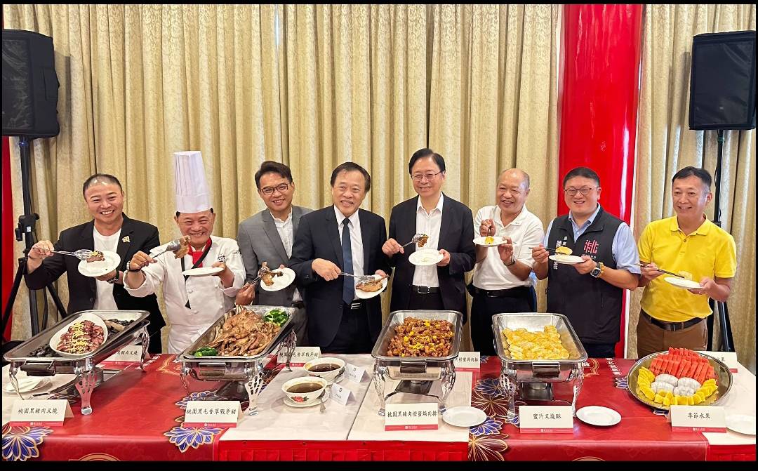 桃園黑豬創意餐點行銷記者會台北隆重登場張善政市長：行銷在地優質食材