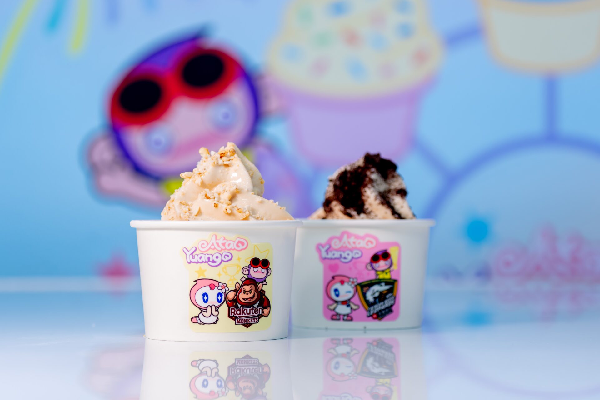 慶祝領航猿奪總冠軍！桃園智慧1號店推「冠軍冰淇淋」