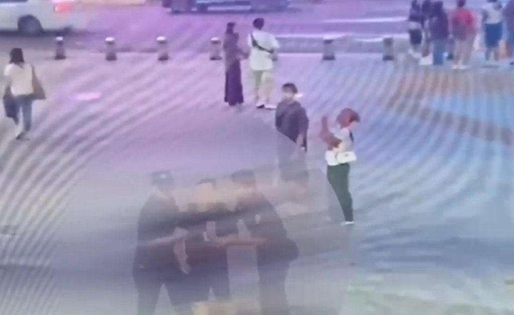 西門驚見搶麥風波！男子干擾宣講活動　遭警法辦嚴正處理