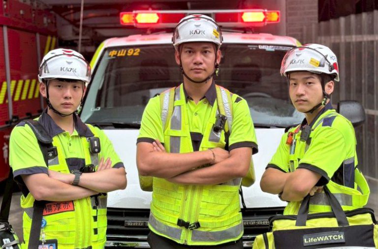 專業緊急救護奏效! 竹市消防局攜手鳳凰志工搶救OHCA成功 專業緊急救護奏效! 竹市消防局攜手鳳凰志工搶救OHCA成功