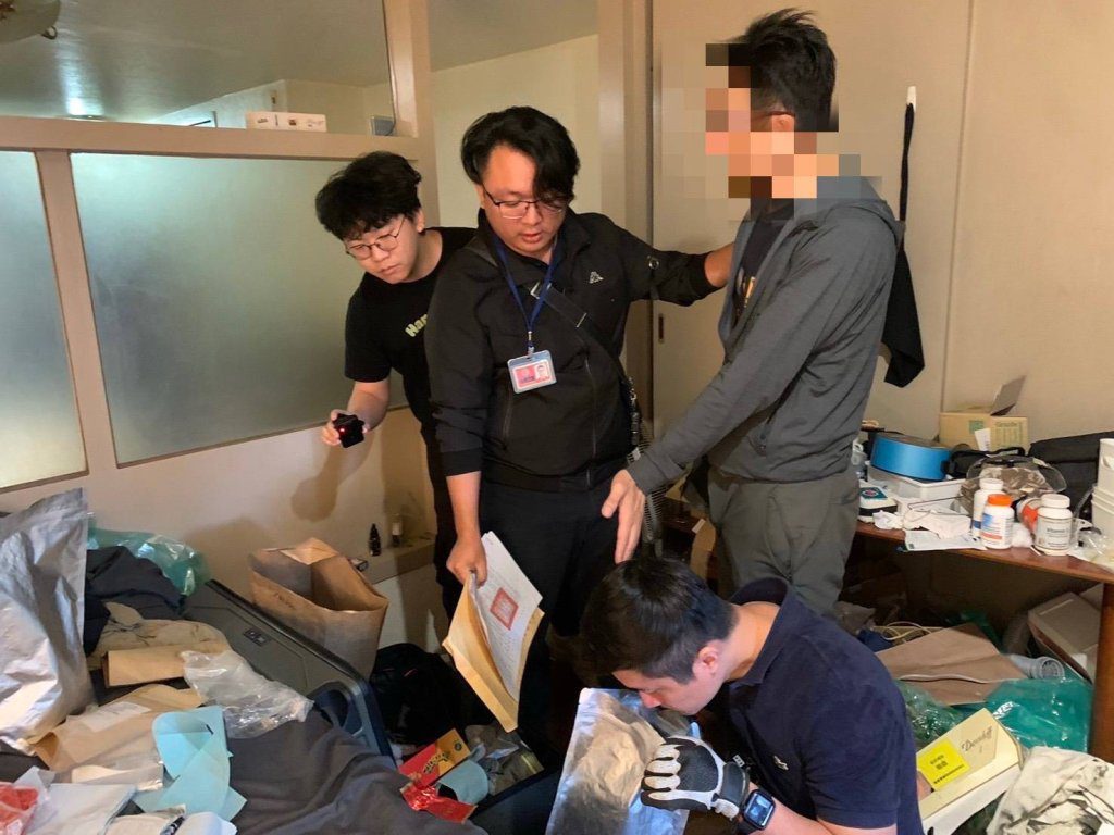 台東警跨縣追毒百里 查獲北市大麻分裝場逮1人 台東警跨縣追毒百里 查獲北市大麻分裝場逮1人