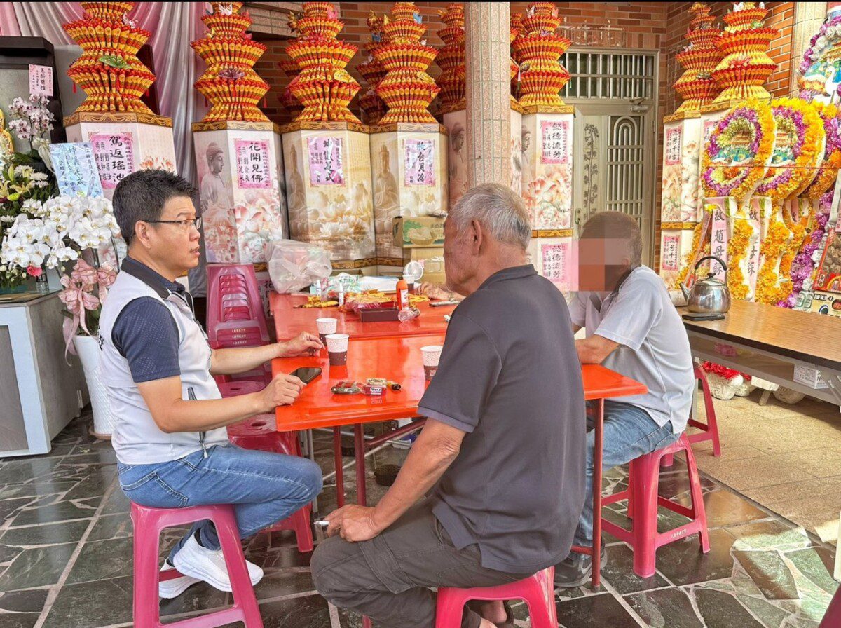 空軍士官母親因病離世 臺東軍人服務站弔唁關懷