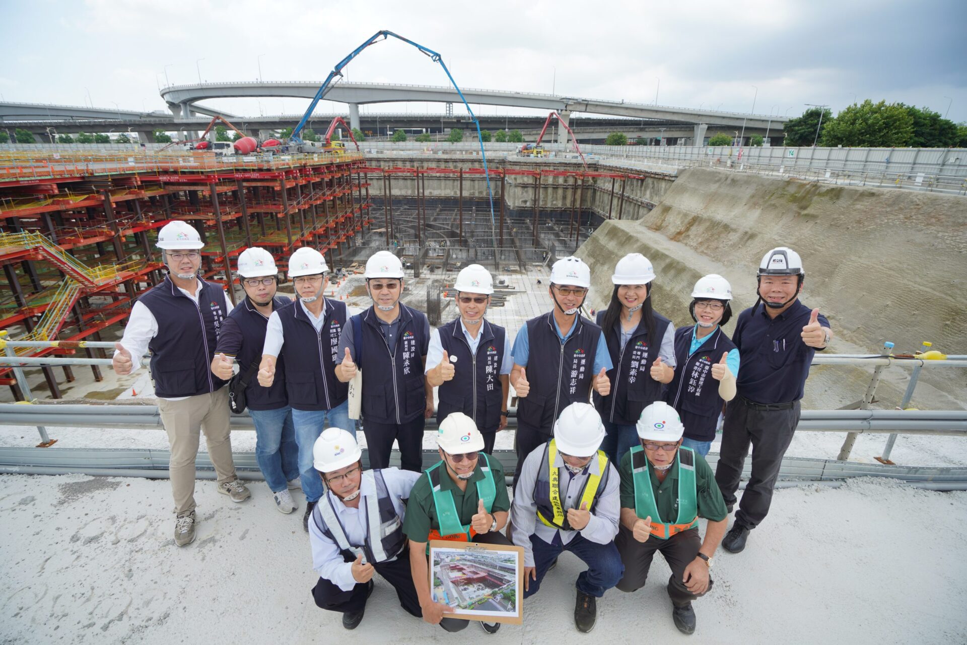 「台中巨蛋」突破歷史性里程碑！　 土方開挖完成 正式進入主體結構階段