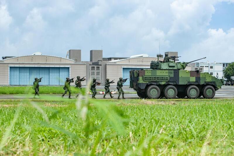 高屏聯合實施城鎮韌性演習　國軍同步執行左營反空降作戰