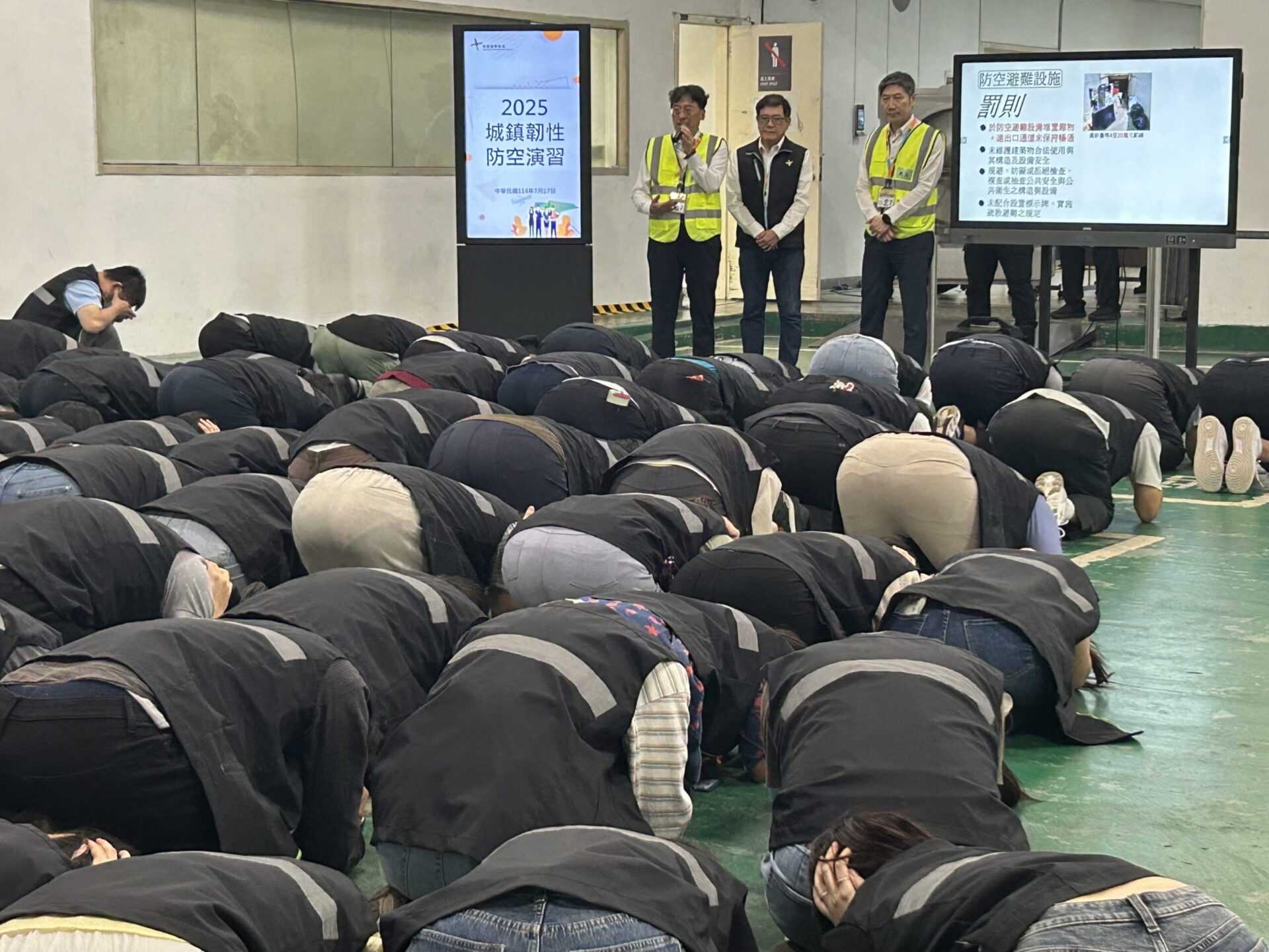 配合城鎮韌性演習 桃機落實疏散避難 配合城鎮韌性演習 桃機落實疏散避難