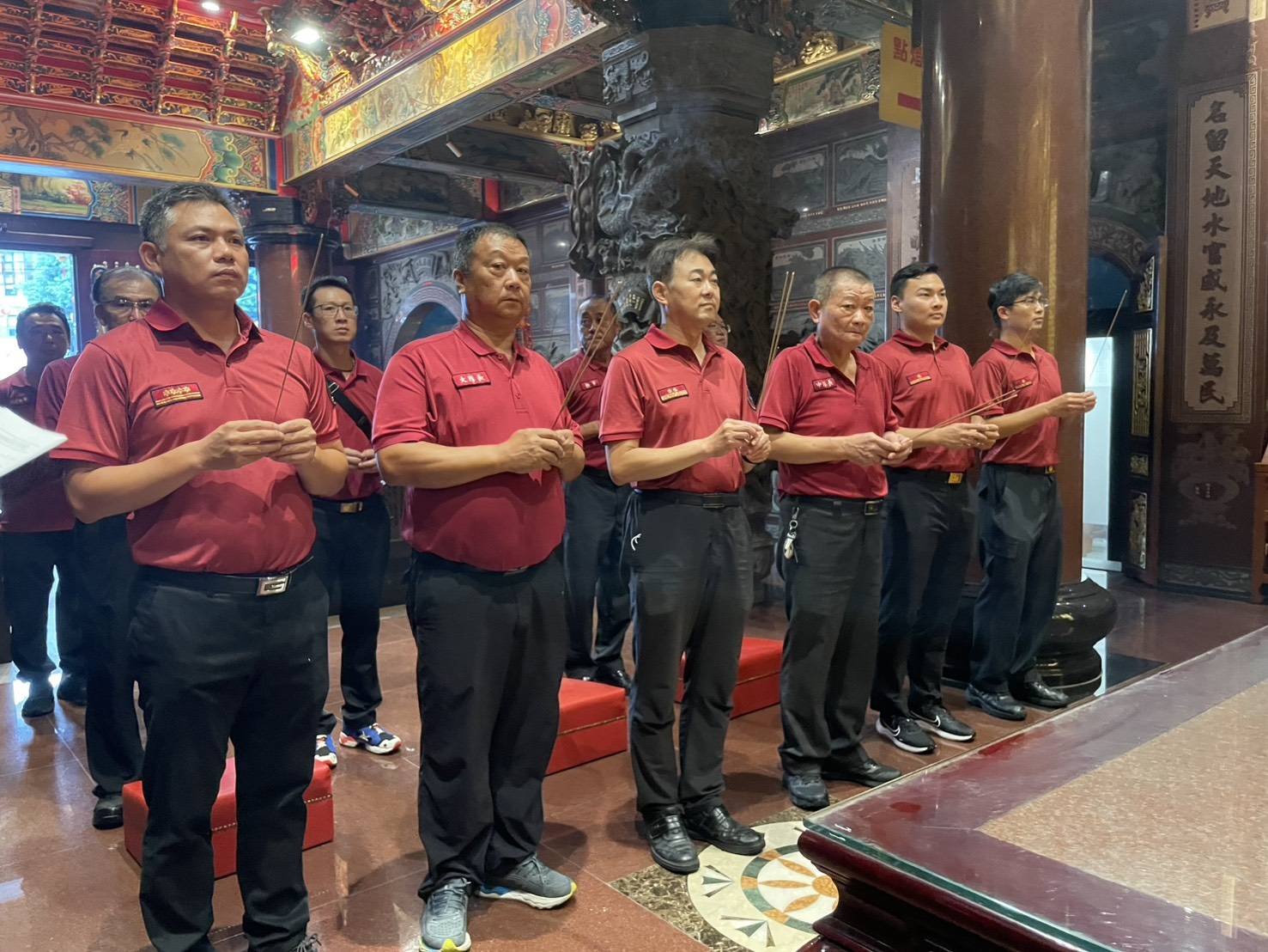 「火焰之神」火德星君聖誕 八德3消防分隊虔誠團拜 「火焰之神」火德星君聖誕 八德3消防分隊虔誠團拜