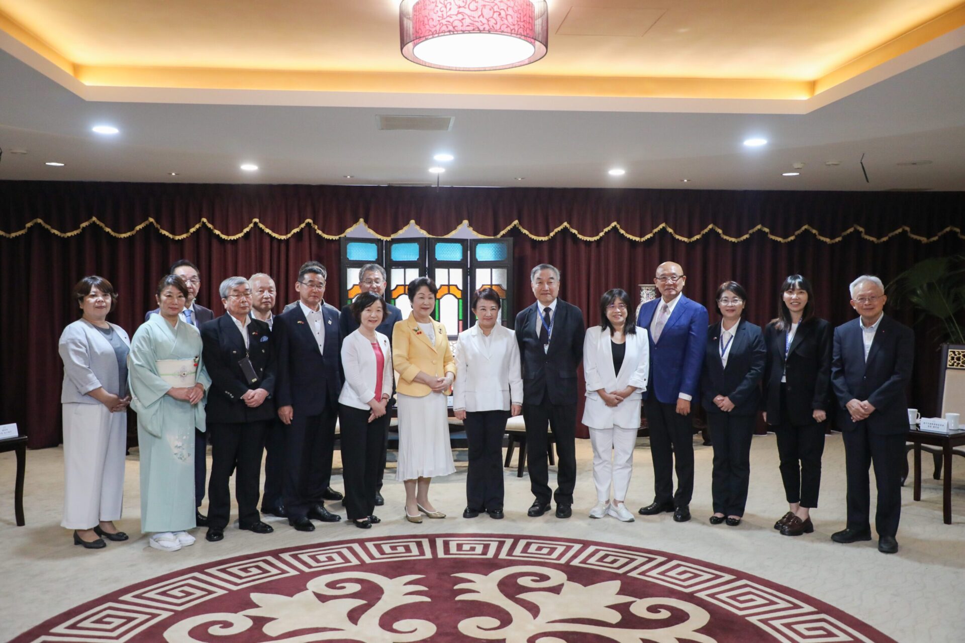 深化台日友好關係！　山形縣知事吉村美榮子率團訪中市府 盧市長盼強化多面向交流