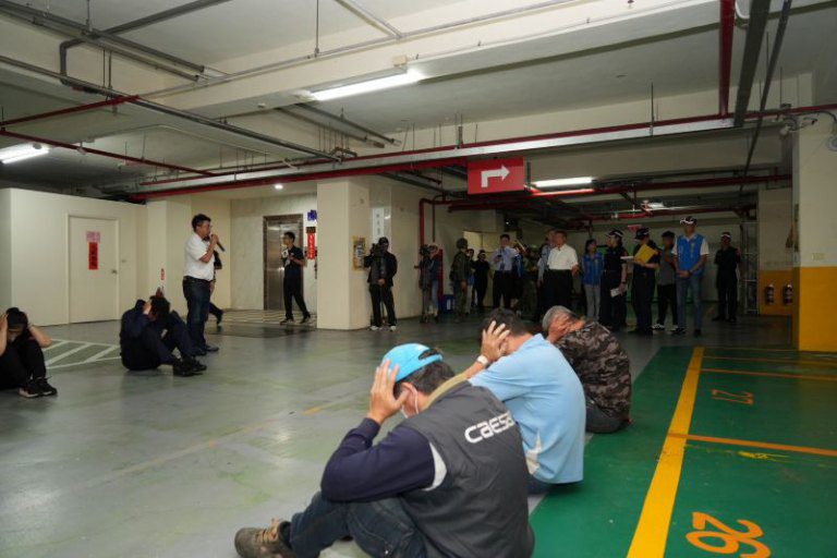 新竹縣2025城鎮韌性(防空)演習圓滿完成 新竹縣2025城鎮韌性(防空)演習圓滿完成