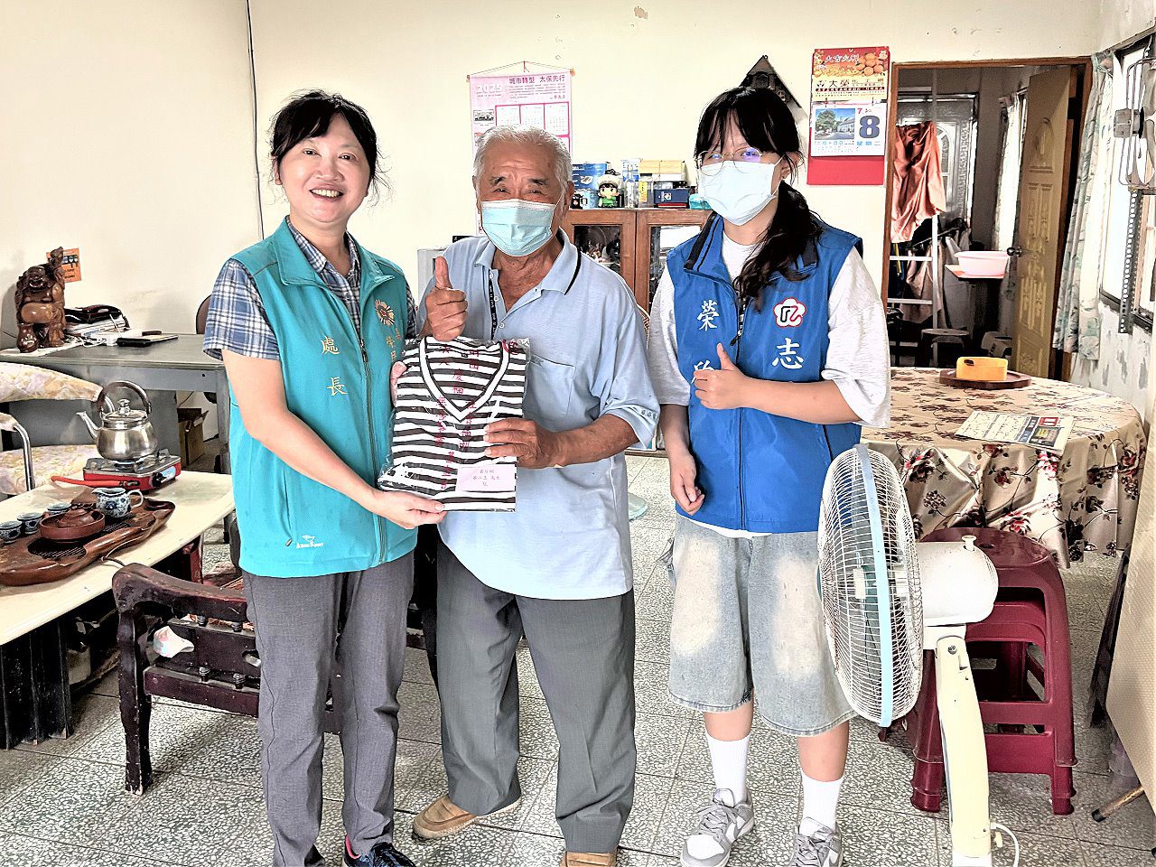 榮民眷幸福有感　慶福基金會夏日傳涼送關懷