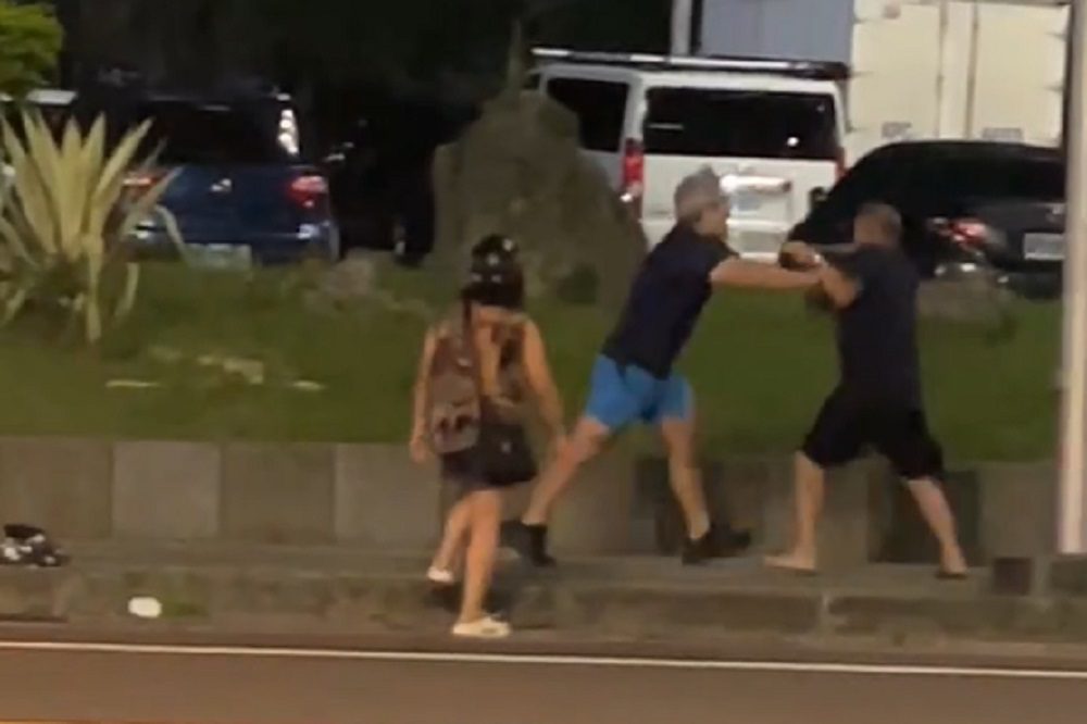 【有片】激烈場面曝！因行車糾紛大打出手 2男被依社維法裁罰