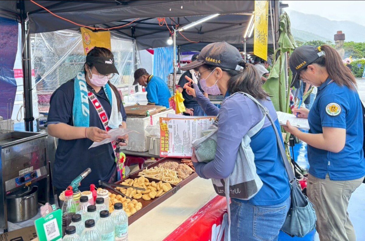 2025太平洋南島聯合豐年節 花蓮縣衛生局啟動攤商食品安全輔導稽查