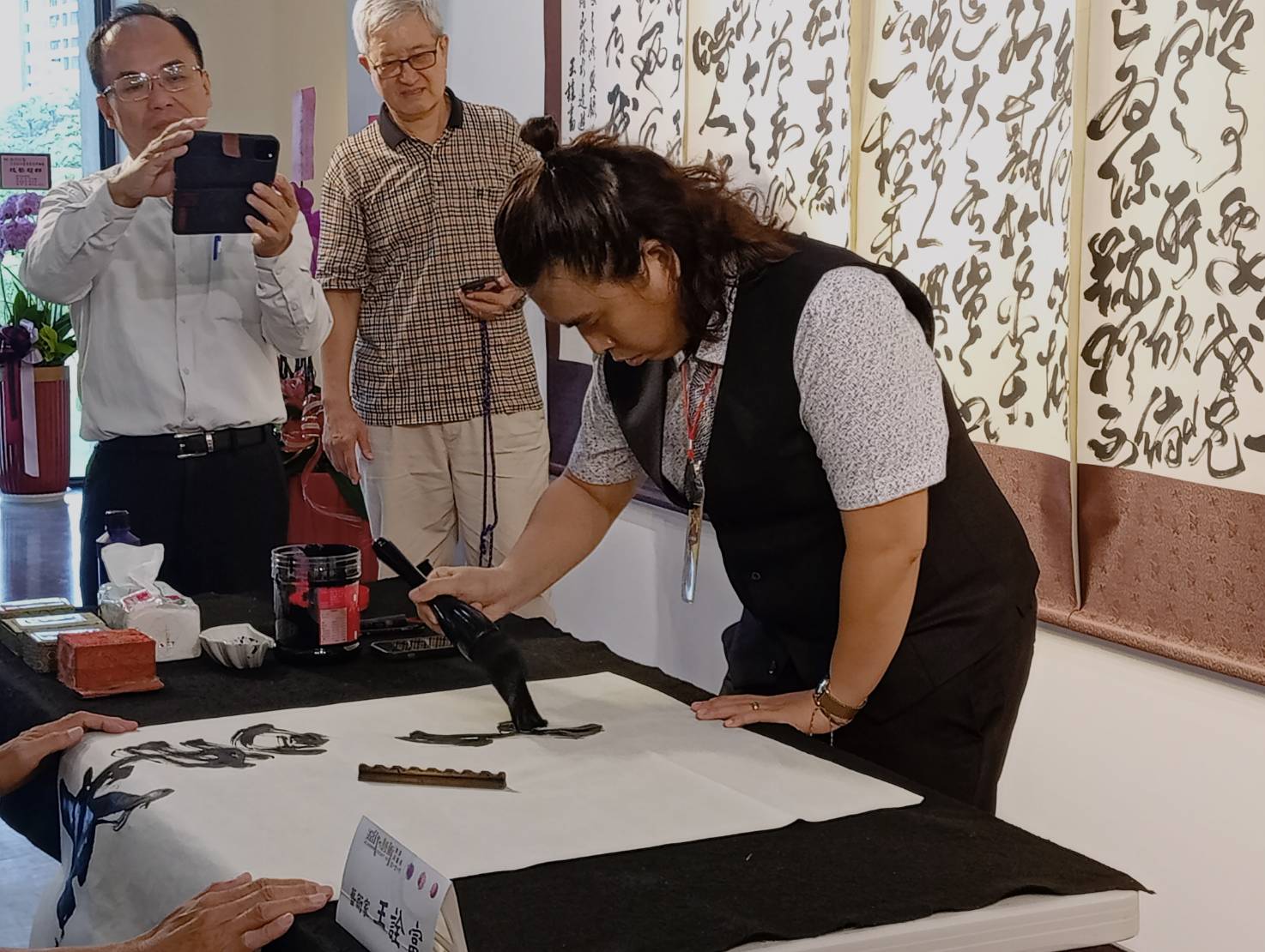 「詮力以富—王詮富水墨書畫創作個展」高雄文化中心盛大展出