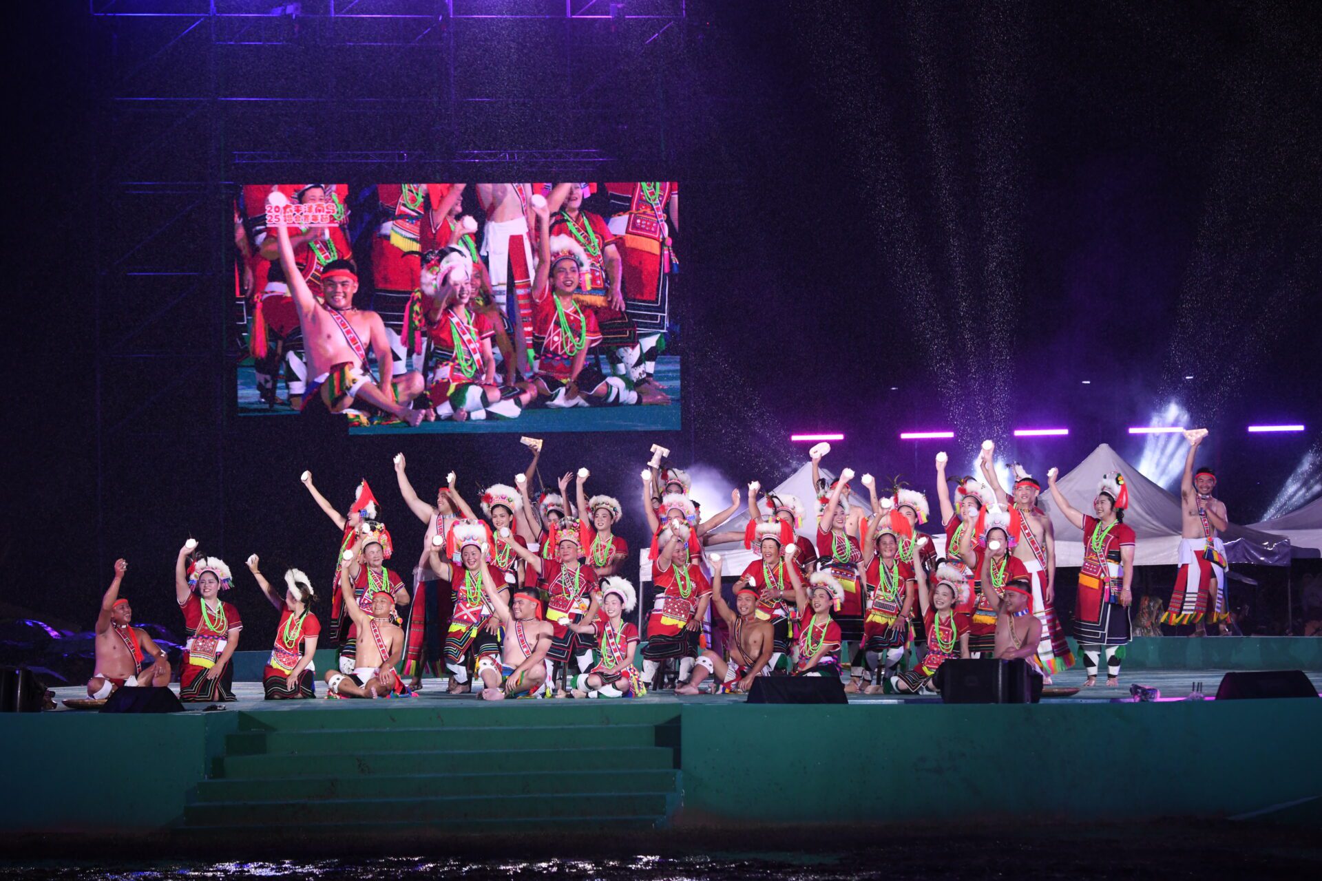 「Cidal太陽之夜」驚艷花蓮　千人不畏風雨熱情共舞