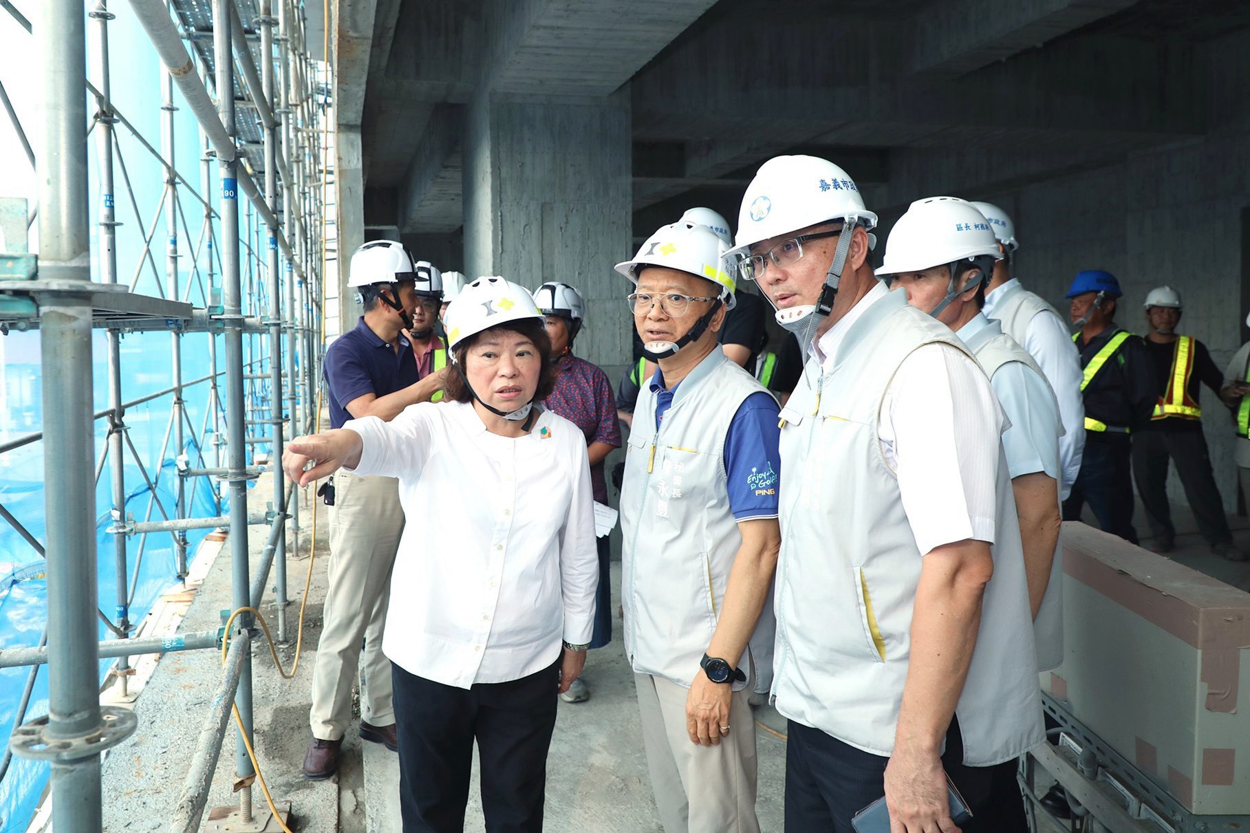 打造社區大客廳！嘉市西區區政大樓工程穩步推進