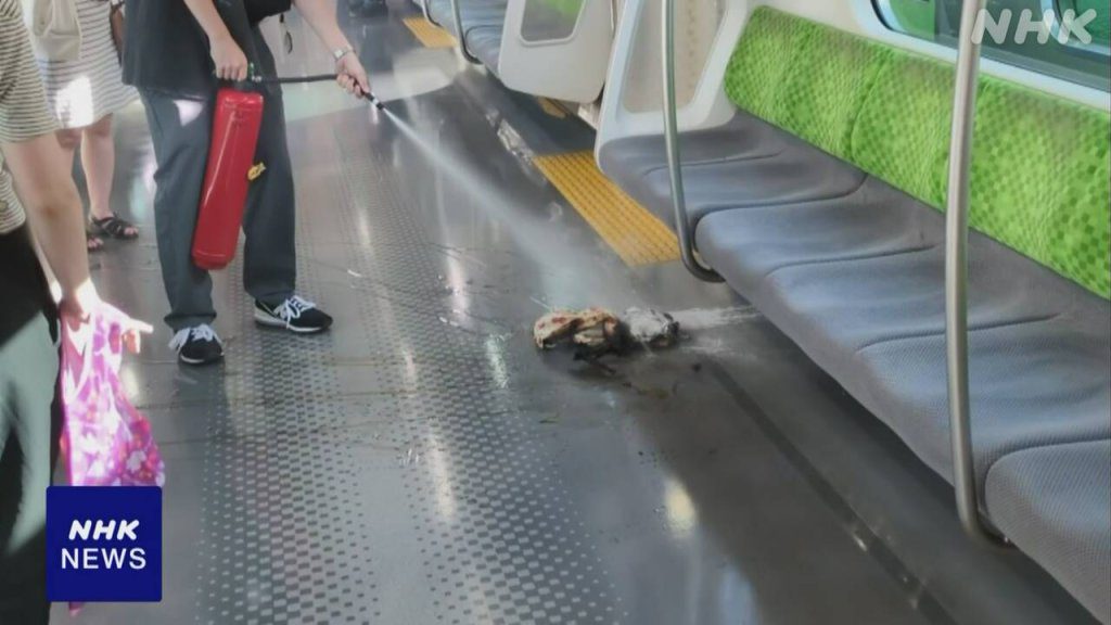 日本山手線電車內手機電池疑起火　致車廂冒煙、乘客疏散影響多線停駛