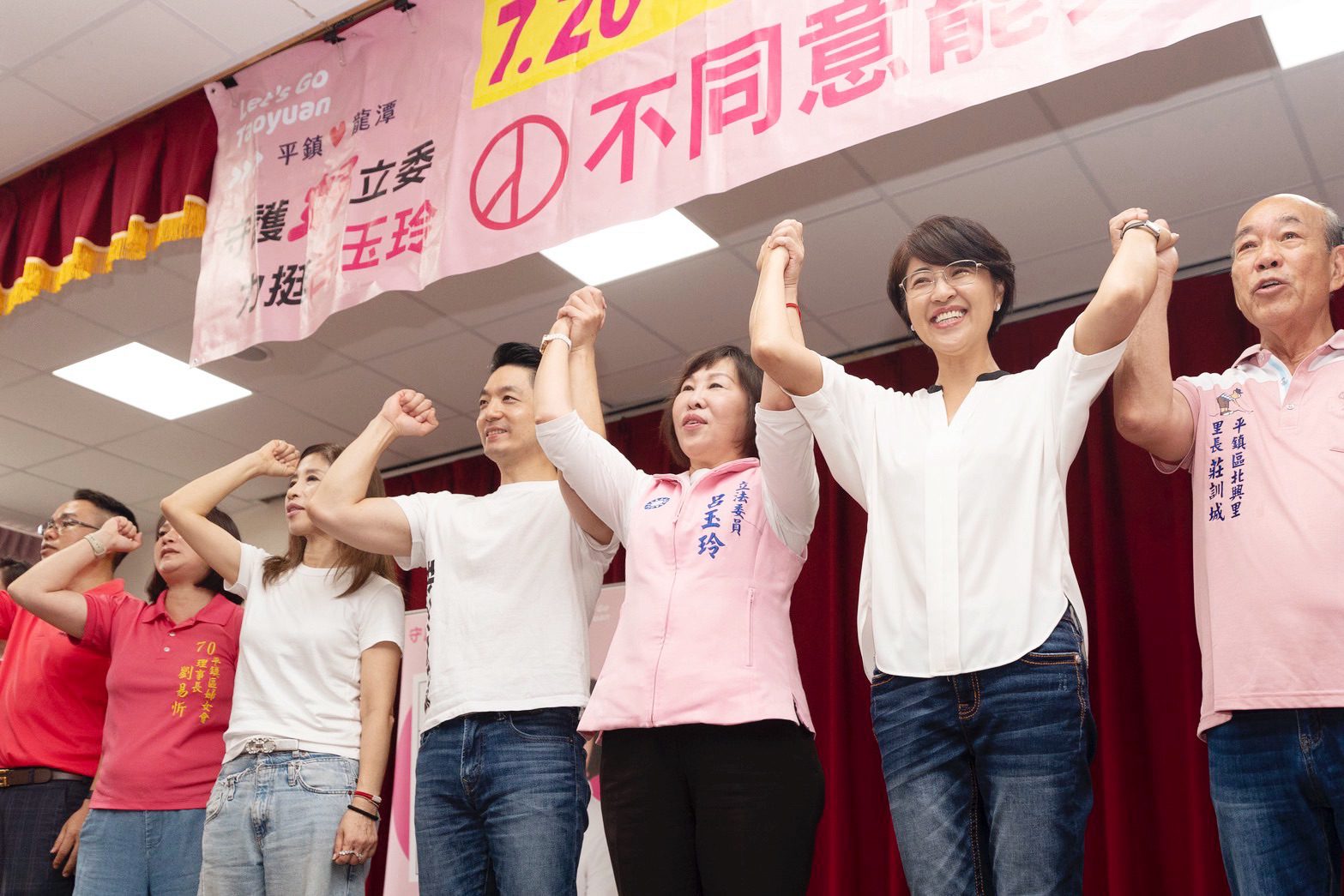 罷免投票在即！蔣萬安、許淑華同台挺呂玉玲 籲用選票守護好立委