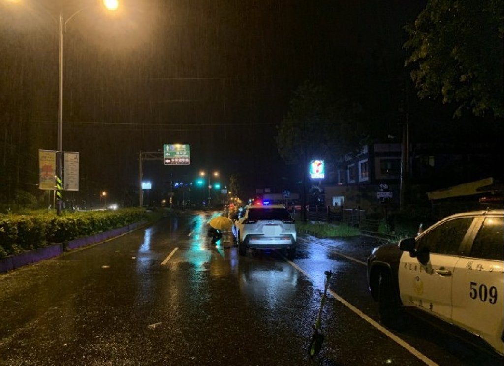薇帕花蓮大雨視線差! 57歲男開車撞死違規穿越路人
