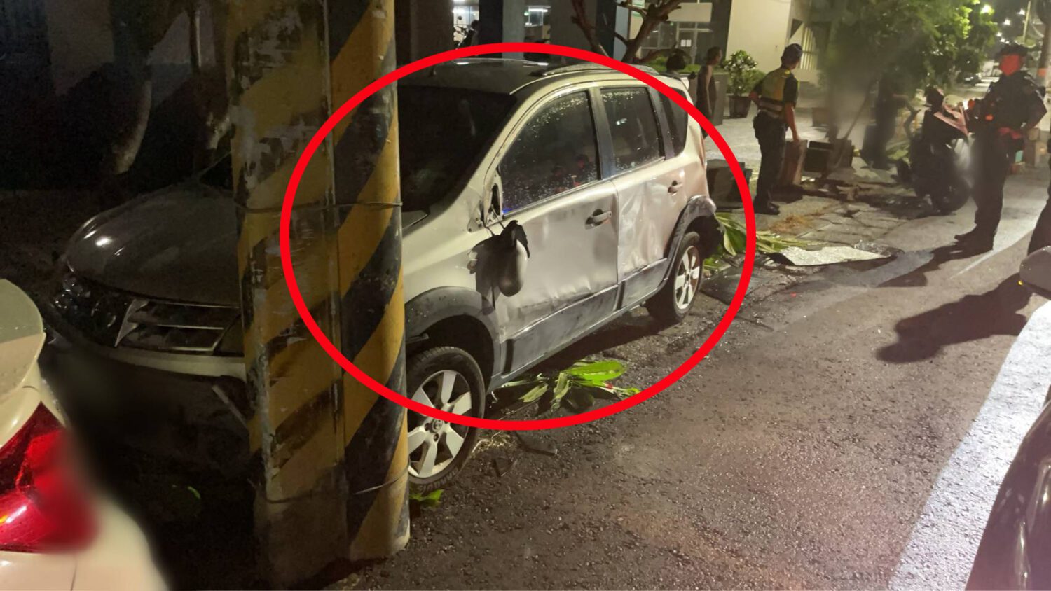 車輛遭連續撞擊毀損案  小港警查緝涉嫌人到案依法究辦