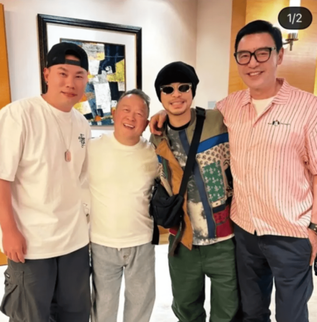 鍾鎮濤合照黃明志遭出征!刪照「手拿聲明」嚴正切割 鍾鎮濤合照黃明志遭出征!刪照「手拿聲明」嚴正切割