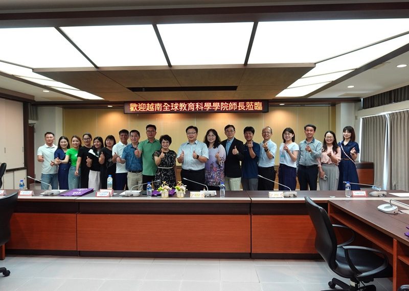 越南教育科學院參訪團蒞臨樹德科大　盼攜手推動國際專業人才交流