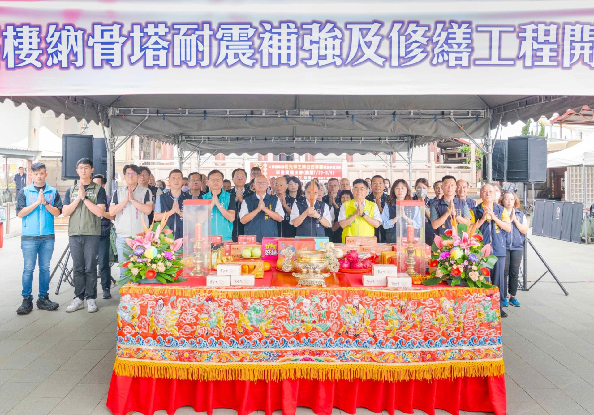 斥資近千萬！梧棲納骨塔啟動耐震補強　民政局長：強化殯葬設施安全品質