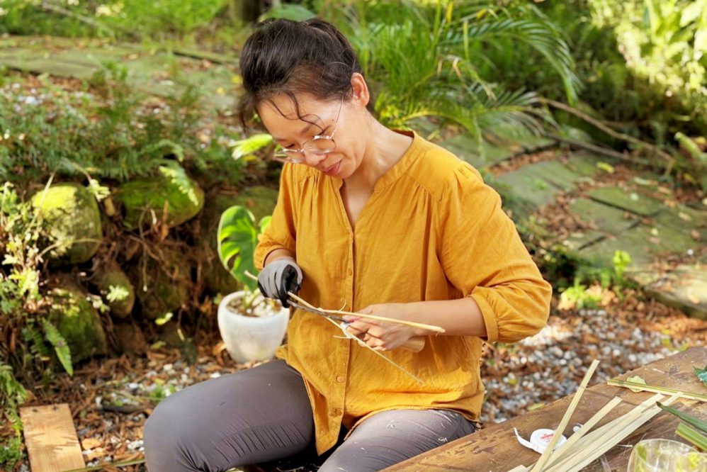 桃竹苗分署x橫山社區　「竹的農村生活」工藝體驗營共編夏日記憶趣