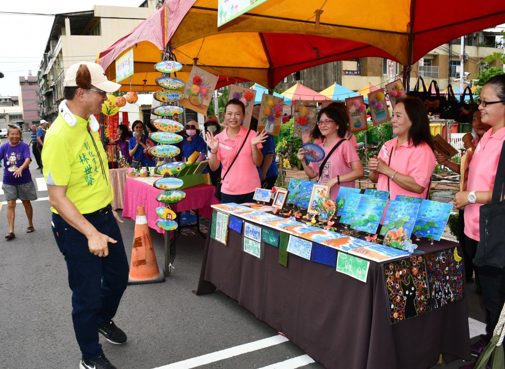 彰化市忠權社區代表彰化縣接受金卓越社區評選