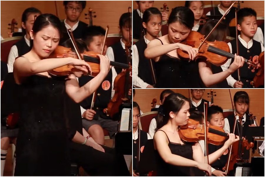 五歲習樂音符相伴 康筠逐夢音樂不停歇