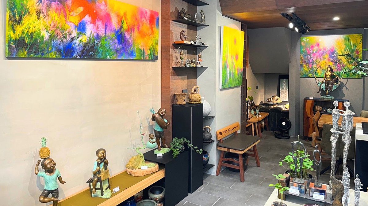 陳正隆暑期展覽大爆發　《璀燦•花園》個展亮相台中御禾藝術空間