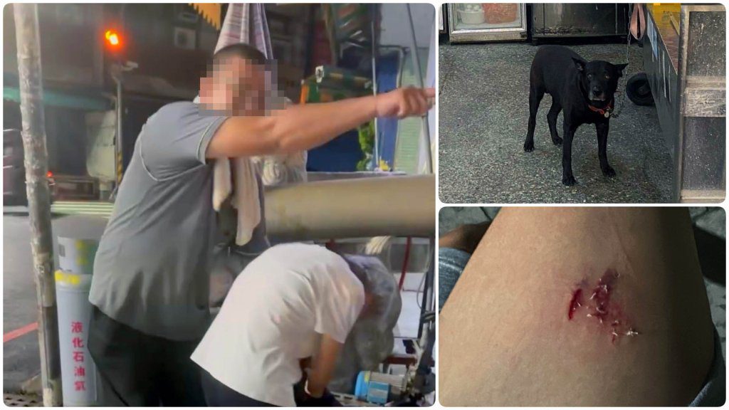 台中騎士被狗咬 飼主荒謬反嗆「你為什麼不走別條路?!」 台中騎士被狗咬 飼主荒謬反嗆「你為什麼不走別條路?!」
