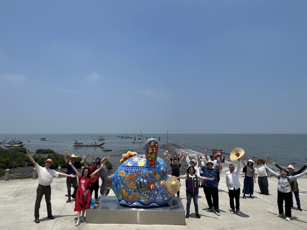 番仔挖 洪易以雕塑藝術返鄉巡迴芳苑 番仔挖 洪易以雕塑藝術返鄉巡迴芳苑