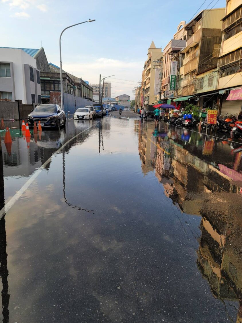 旗津天文大潮連續6天 高市水利局防潮工程發揮成效
