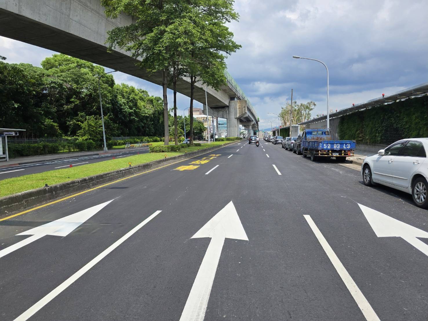 北市濱江街道路鋪面更新完成　道路服務品質再優化