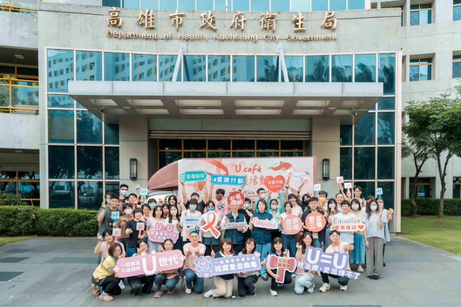 高市衛生局響應U Café醫護應援　努力打造愛滋友善環境