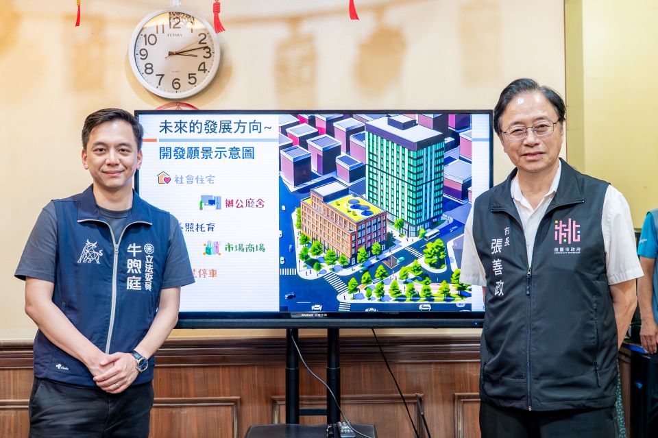 張善政拍板自行興建「蘆竹行政園區」 實現如期完工與掌握品質 張善政拍板自行興建「蘆竹行政園區」 實現如期完工與掌握品質