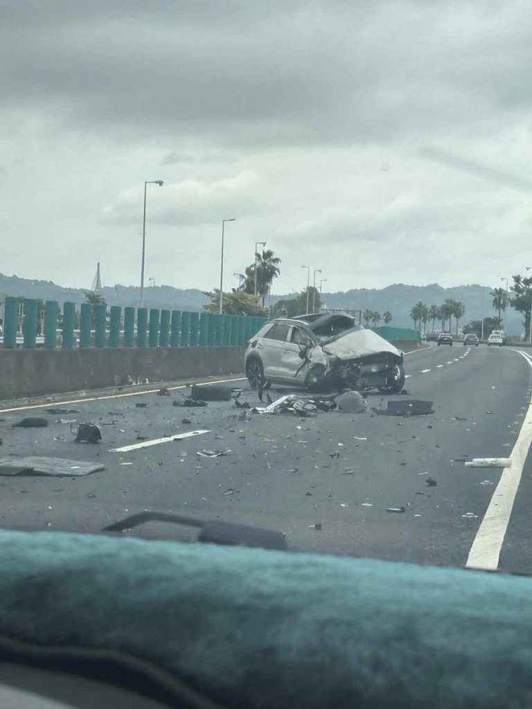 國道3號驚見逆向行駛釀車禍 高齡駕駛遭撞頭部受傷 國道3號驚見逆向行駛釀車禍 高齡駕駛遭撞頭部受傷
