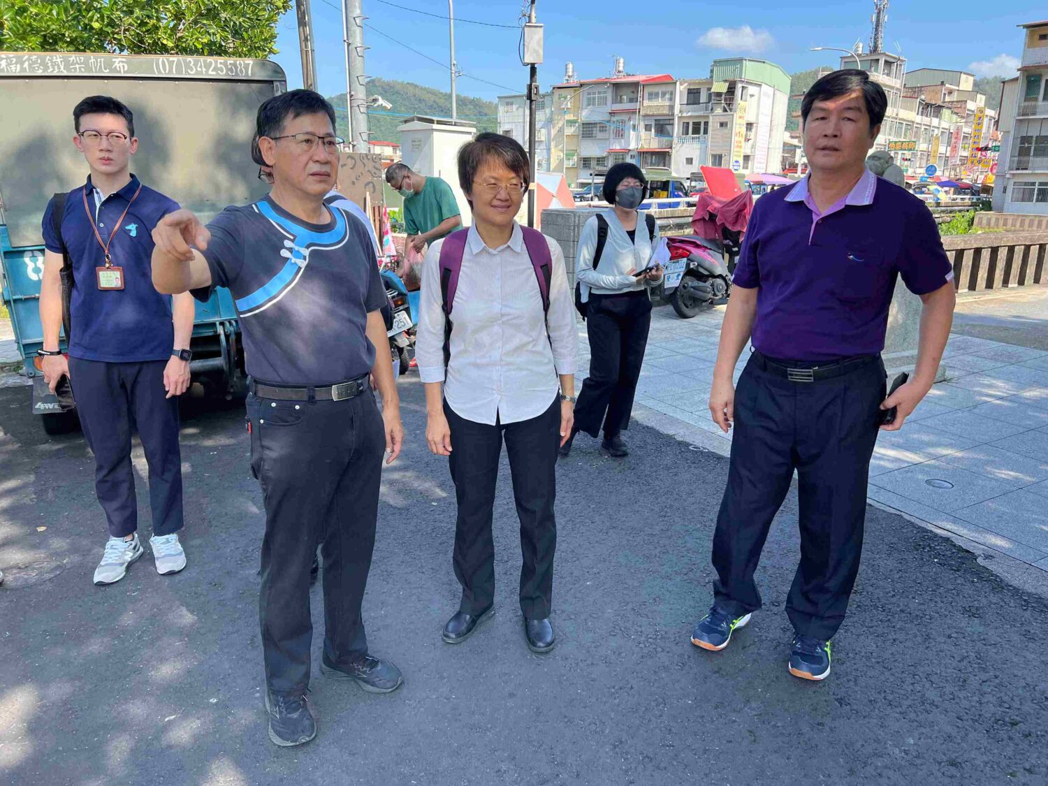 古秀妃主委南下視察美濃市場 盼打造多元客庄生活空間 古秀妃主委南下視察美濃市場 盼打造多元客庄生活空間